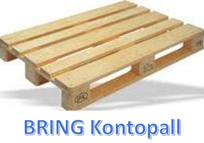 Konto-pall Bring. nr 2040. 